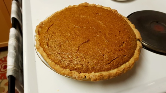 Chiffon Pumpkin Pie