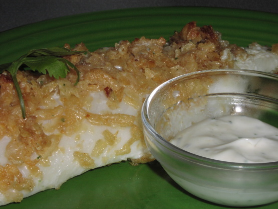 Sour Cream &amp; Onion Baked Fish Recipe - Food.com
