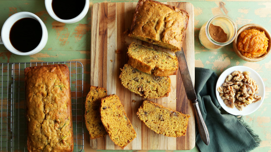 Pumpkin Zucchini Bread [www.food.com]