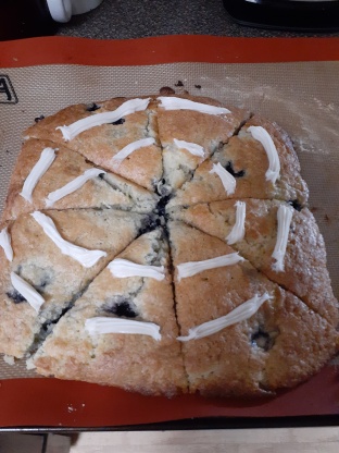 Bisquick Blueberry Scones