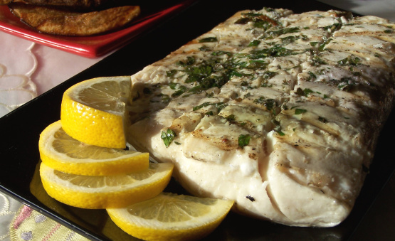 Grilled Halibut Simply Delicious