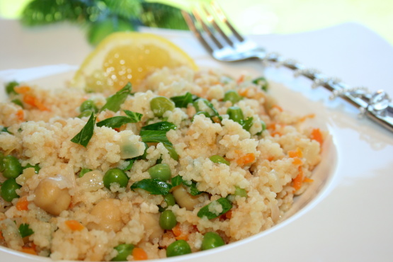 Quick Moroccan Chickpea And Vegetable Couscous Recipe - Genius Kitchen