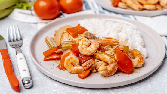 Slow-Cooker Cajun Chicken and Shrimp