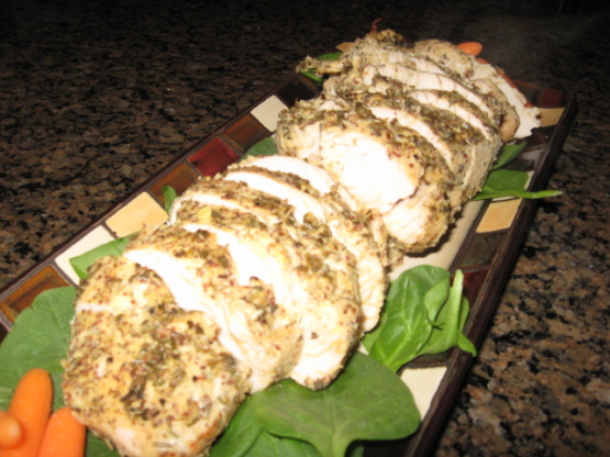 Herb Crusted Turkey Tenderloin Recipe Food Com