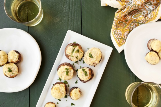 The Best Stuffed Mushrooms