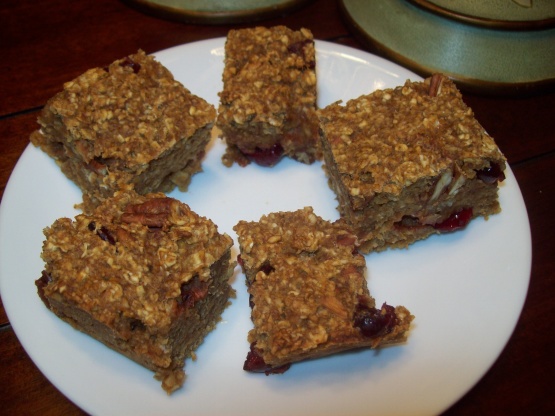 Pumpkin Pie Granola Bars Recipe - Food.com