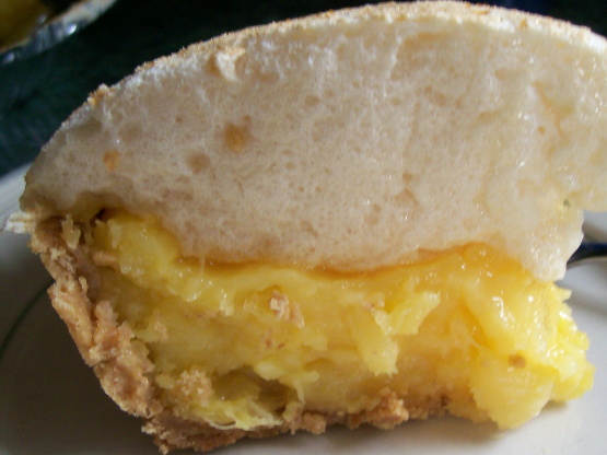 Creamy Pineapple Pie With Brown Sugar Meringue - Image 2
