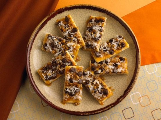 Gooey Caramel Coconut Bars