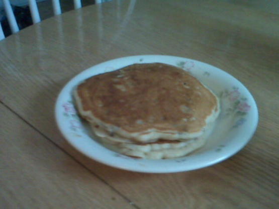 Homemade Cranberry Pancakes