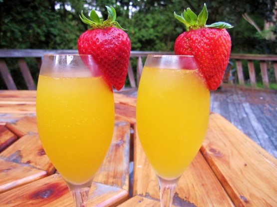 Passion Fruit Mimosa Recipe - Genius Kitchen