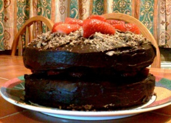 Two Layered Birthday Cake Recipe - Genius Kitchen