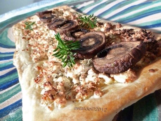 mushroom tart recipe