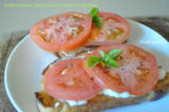 Grilled Tomato, Basil, and Goat Cheese Sandwiches Recipe - Food.com