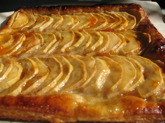 Apple Galette With Puff Pastry
