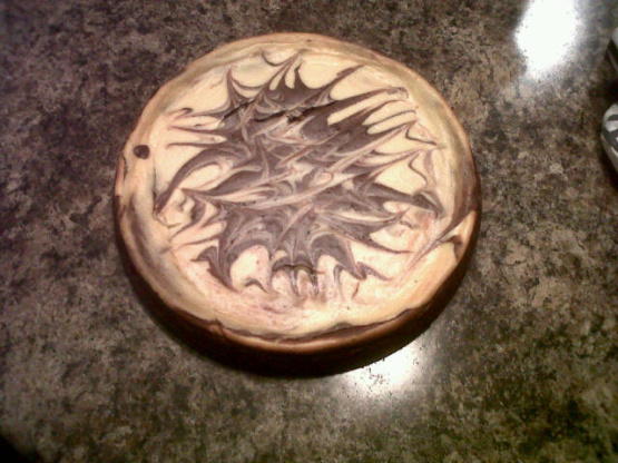 Chocolate & Vanilla Cheesecake