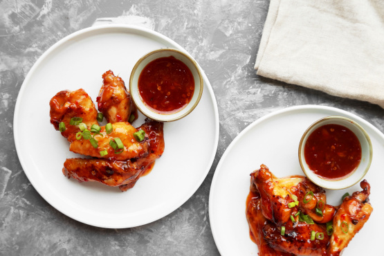 Sweet Thai Chili Chicken Wings Recipe Genius Kitchen