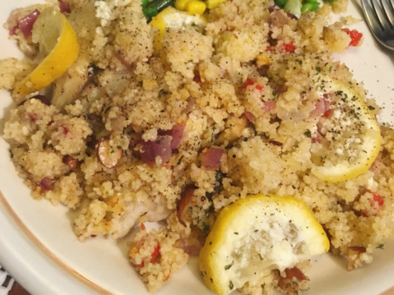 Tilapia Baked in Couscous Recipe - Food.com