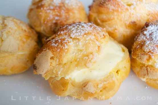 Japanese Crispy Cream Puff Shells Shu Cream) Recipe - Genius Kitchen