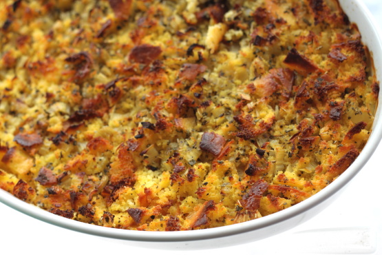 Southern Cornbread Dressing Recipe Food Com