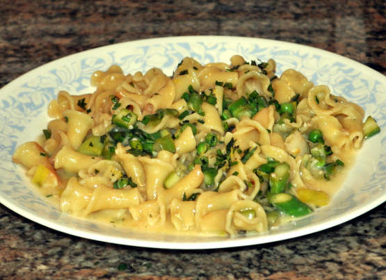 Spring Vegetable Pasta America S Test Kitchen Food Com