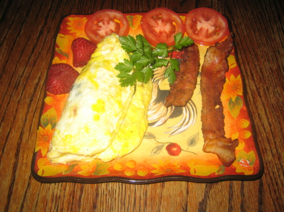 Fresh Spinach Tomato And Bacon Omelet Recipe  Genius Kitchen