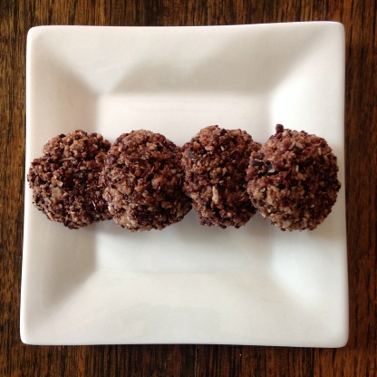 Raw Chocolate Macaroons