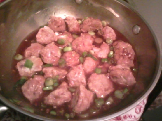 Spicy Apple Glazed Meatballs Recipe - Food.com