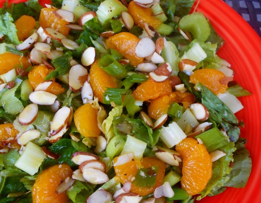magic pan orange almond salad dressing Magic Pan's orange-almond salad