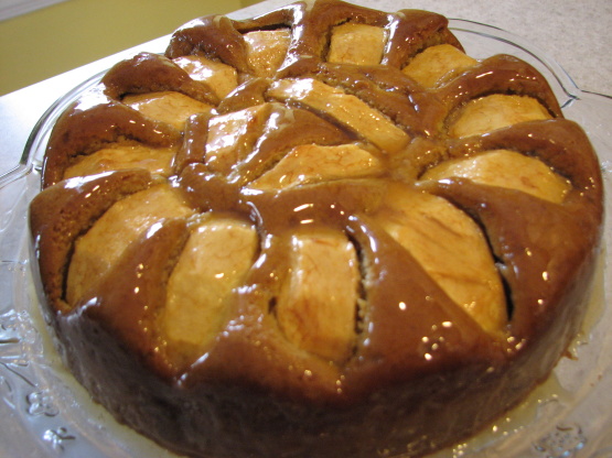 Pear And Ginger Cake With A Maple Glaze From New Zealand