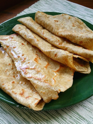 flat indian bread 4 letters
