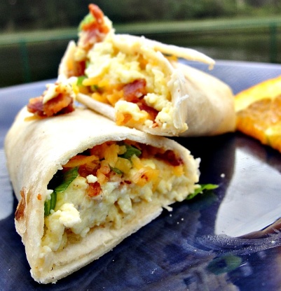 Bacon Breakfast Burritos