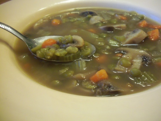 Mushroom And Split Pea Soup Recipe - Genius Kitchen