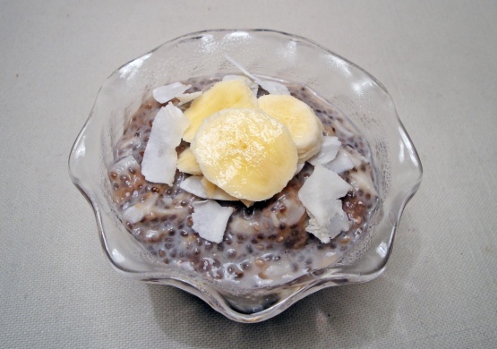 Banana Coconut Chia Pudding