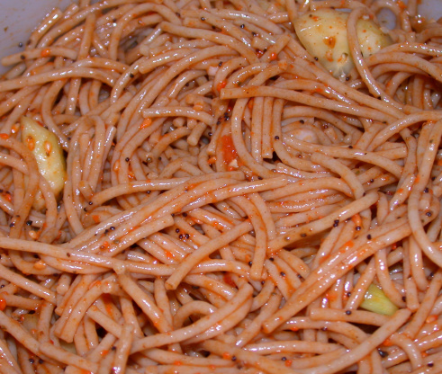 Zesty Spaghetti Pasta Salad with McCormick Salad Supreme - Life