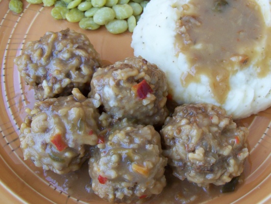 Beef Porcupine Balls Recipe - Genius Kitchen