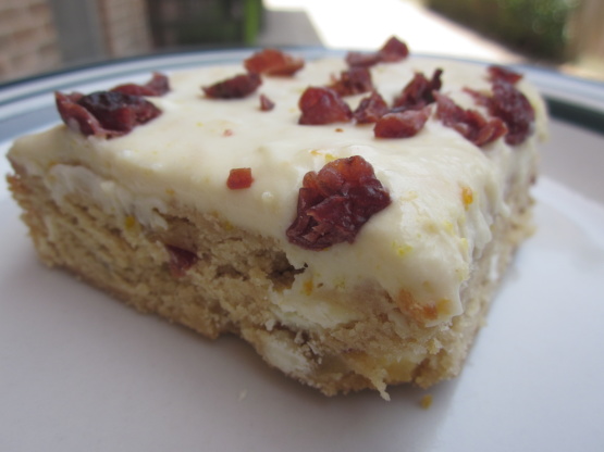 Starbucks Imitation Cranberry Bliss Bars Recipe - Food.com