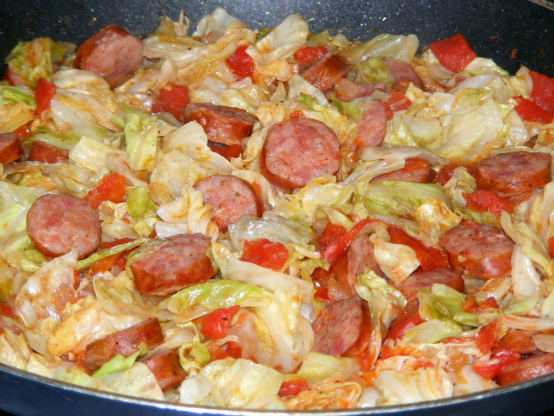 Southern Fried Cabbage With Sausage Recipe - Genius Kitchen