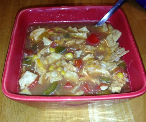Crockpot Chicken Tortilla Soup Recipe - Food.com