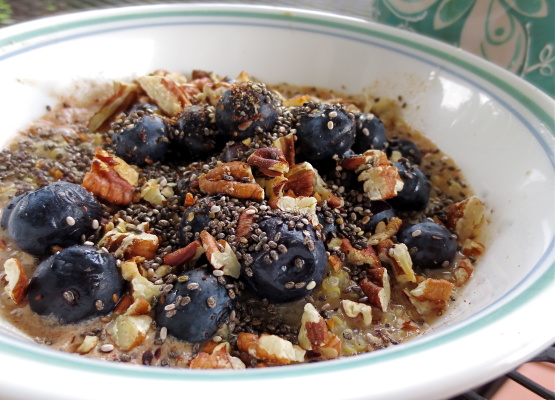 Vegan Quinoa With Blueberries