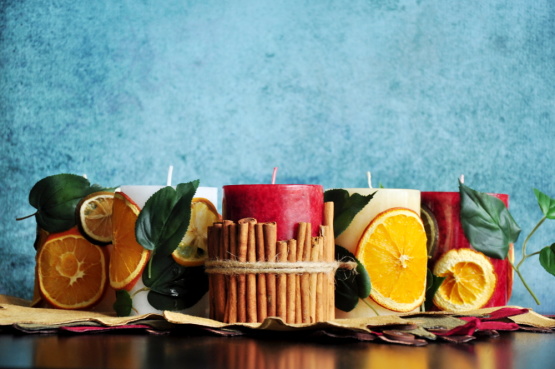 Citrus Fruit Candles