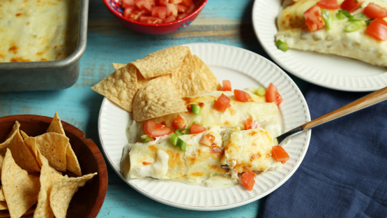 White Chicken Enchiladas Recipe - Food.com
