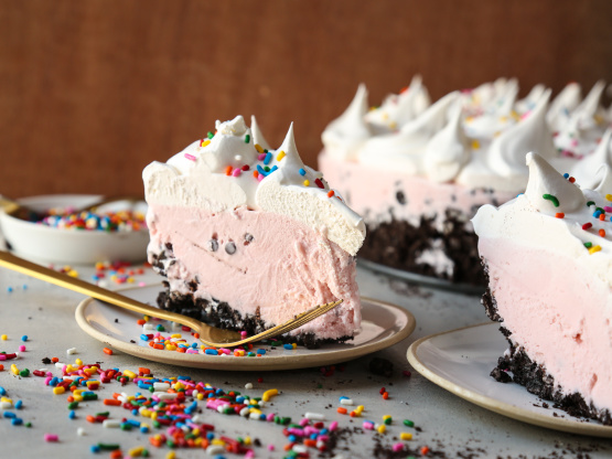 Watermelon Ice Cream Cake