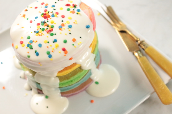Rainbow Pancakes