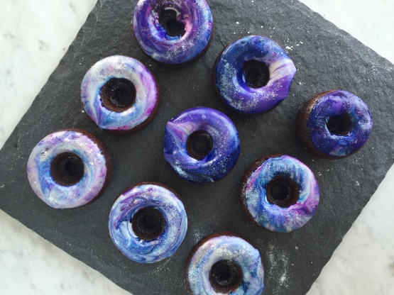 Galactic Chocolate Donuts