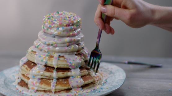 Cake Batter Pancakes