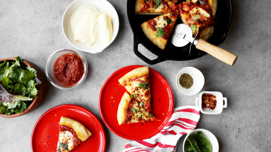 Skillet Margarita Pizza Recipe - Food.com
