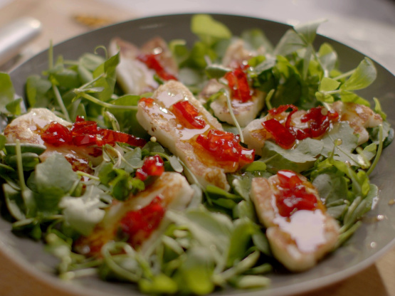 Nigella Lawson's Halloumi With Quick Sweet Chili Sauce