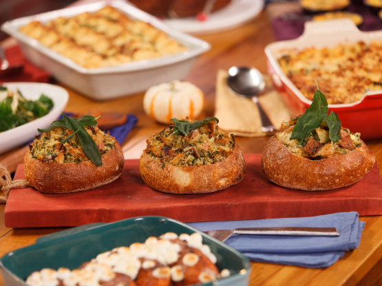Sourdough Stuffing Bread Bowls