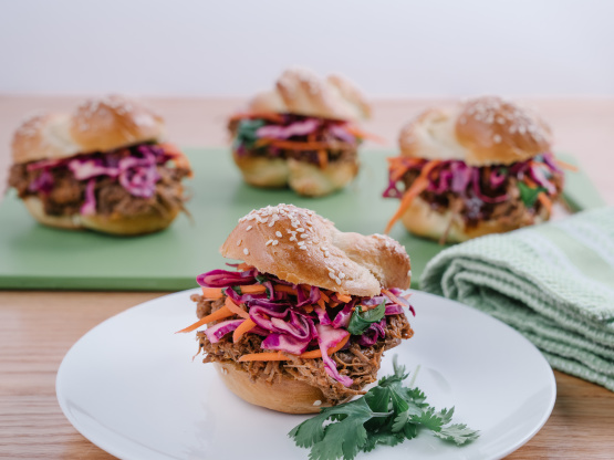Brisket Challah Sliders
