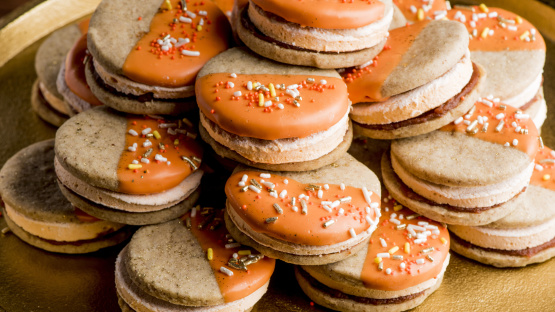 Pecan-Pumpkin Spice Moon Pies